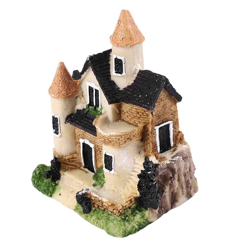 Cute Mini Resin House Miniatur - Crafting Resin recension och pris