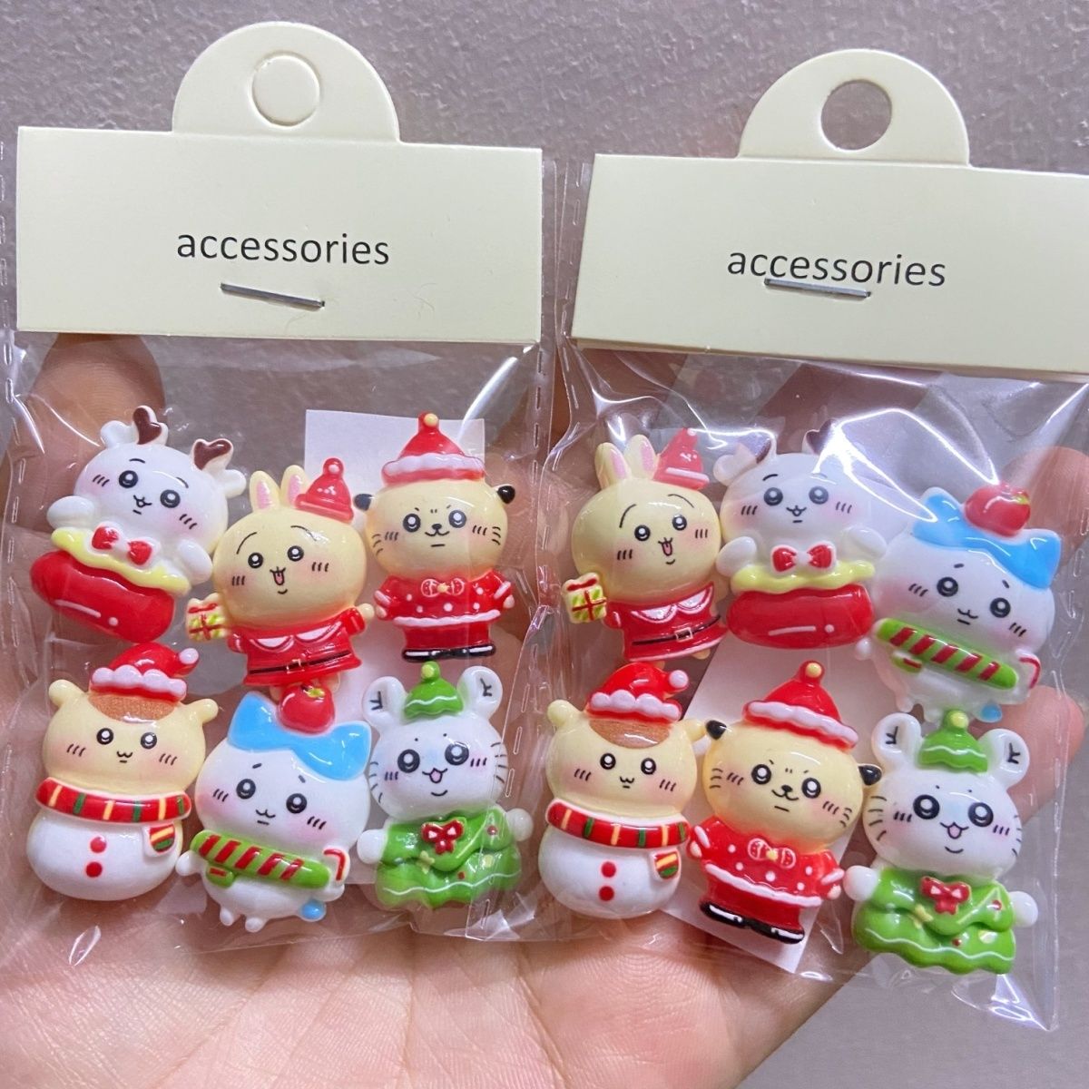 hristmas Solid Color Chiikawa  - Resin Crafts Diy recension och pris
