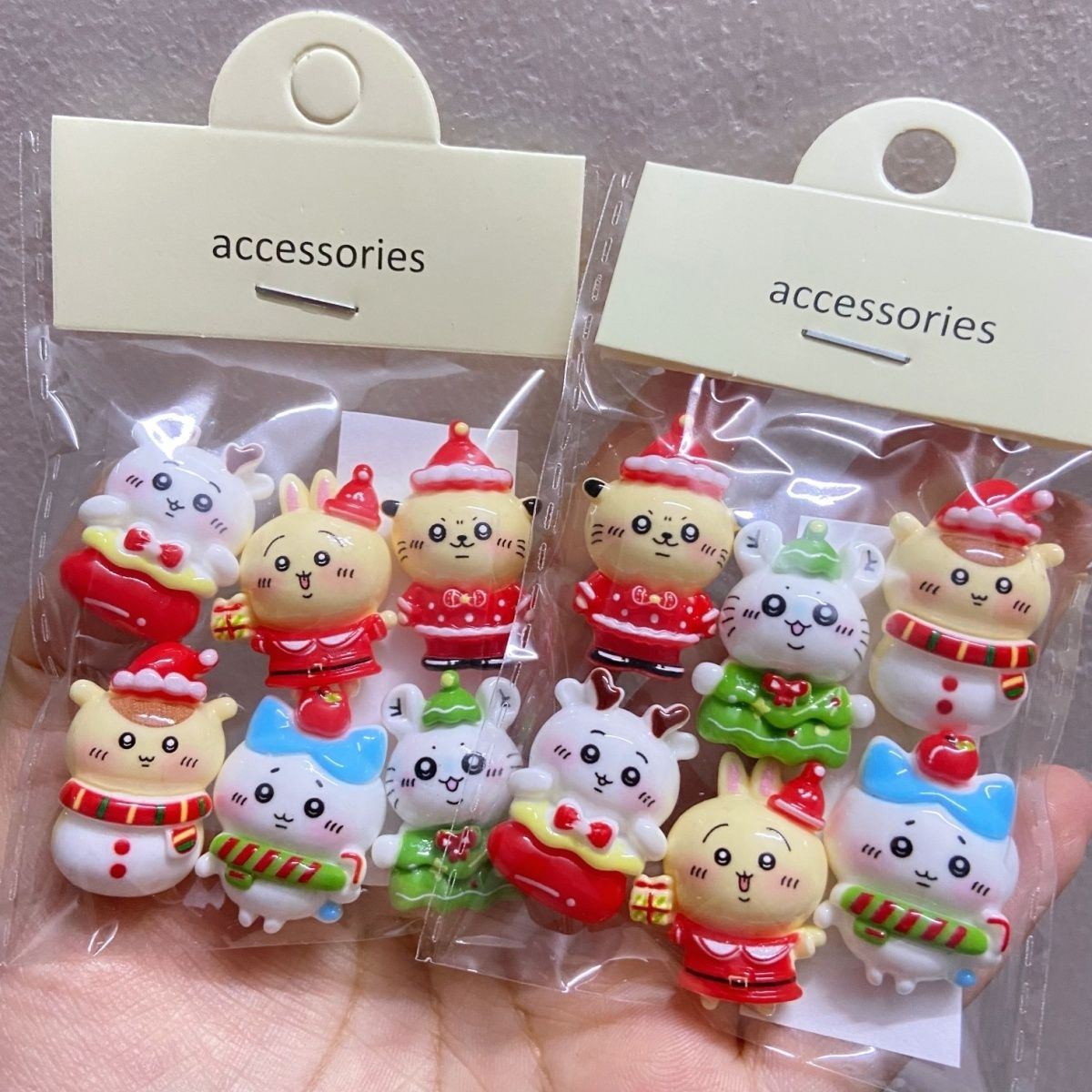 hristmas Solid Color Chiikawa  - Resin Crafts Diy recension och pris