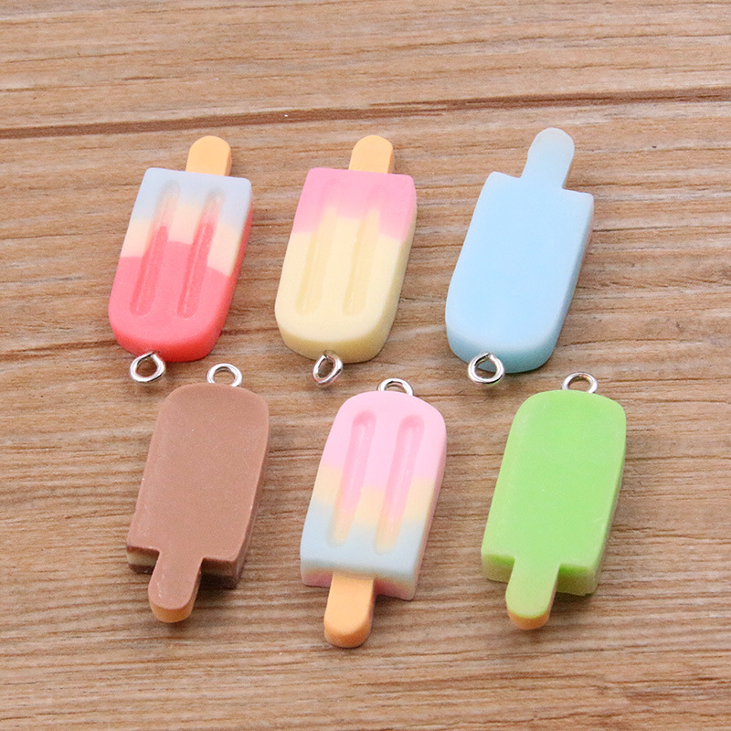6Pcs Gradient Ice Pop Resin Ch - Resin Crafts Diy recension och pris