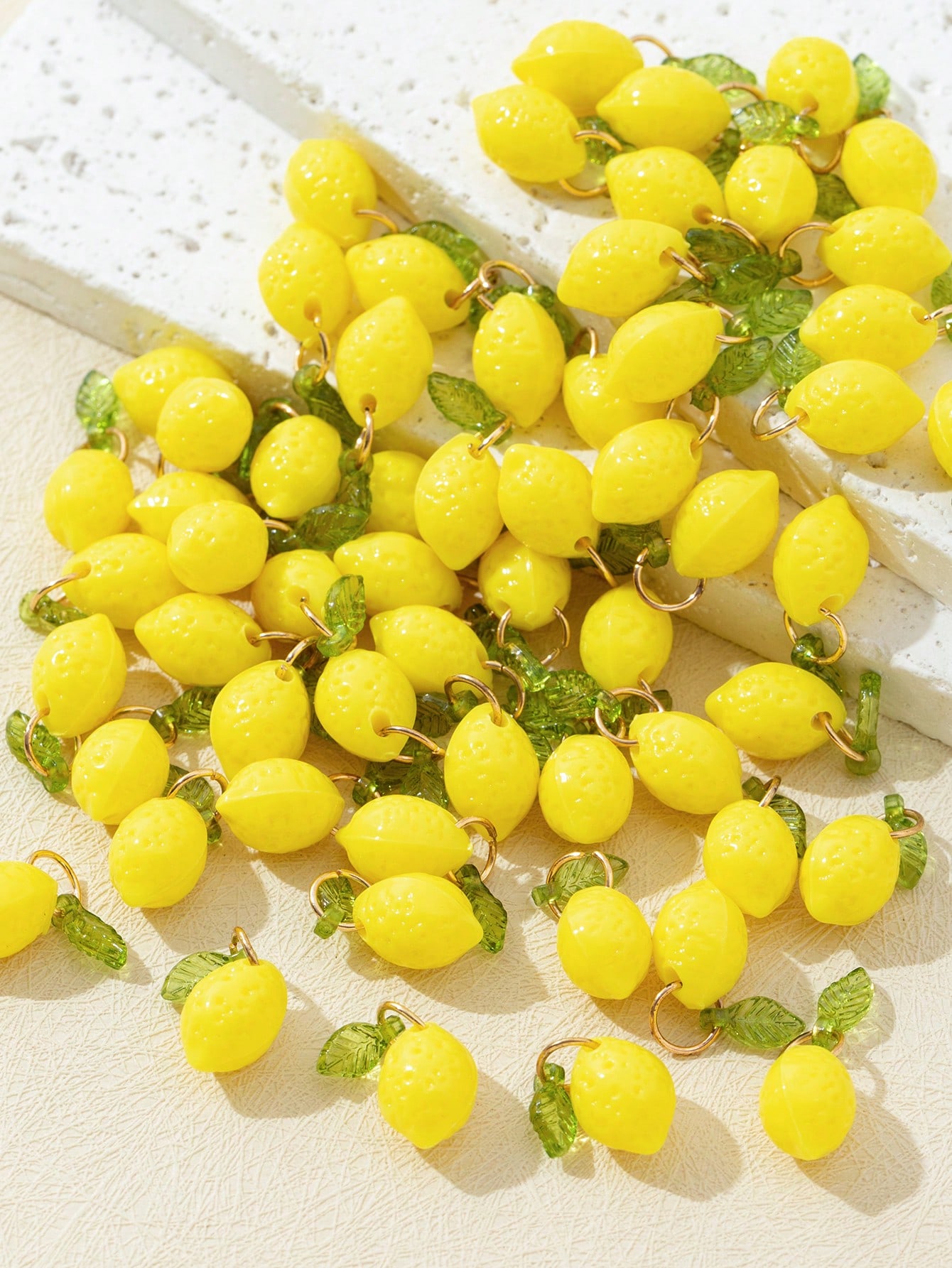 10Pcs 3D Lemon Resin Charms Pe - Resin Crafts Diy recension och pris