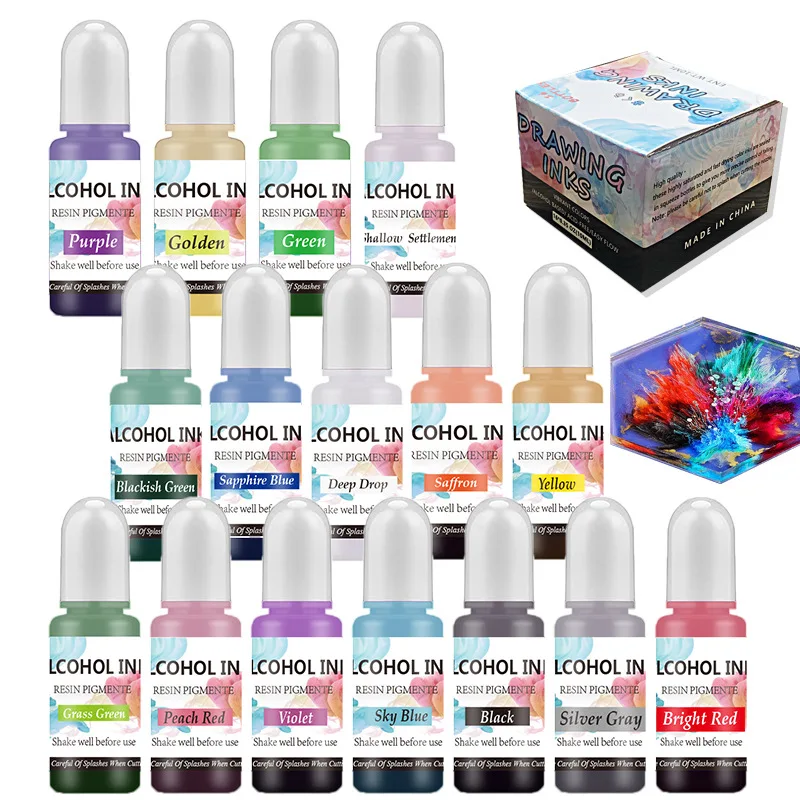 Color Pigment Set For Epoxy Re - Resin Pigment Set recension och pris