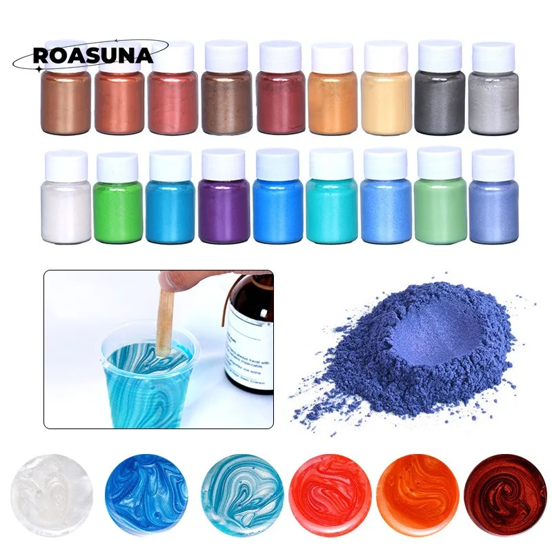 24 Colors Mica Pearl Powder fo - Resin Pigment Set recension och pris