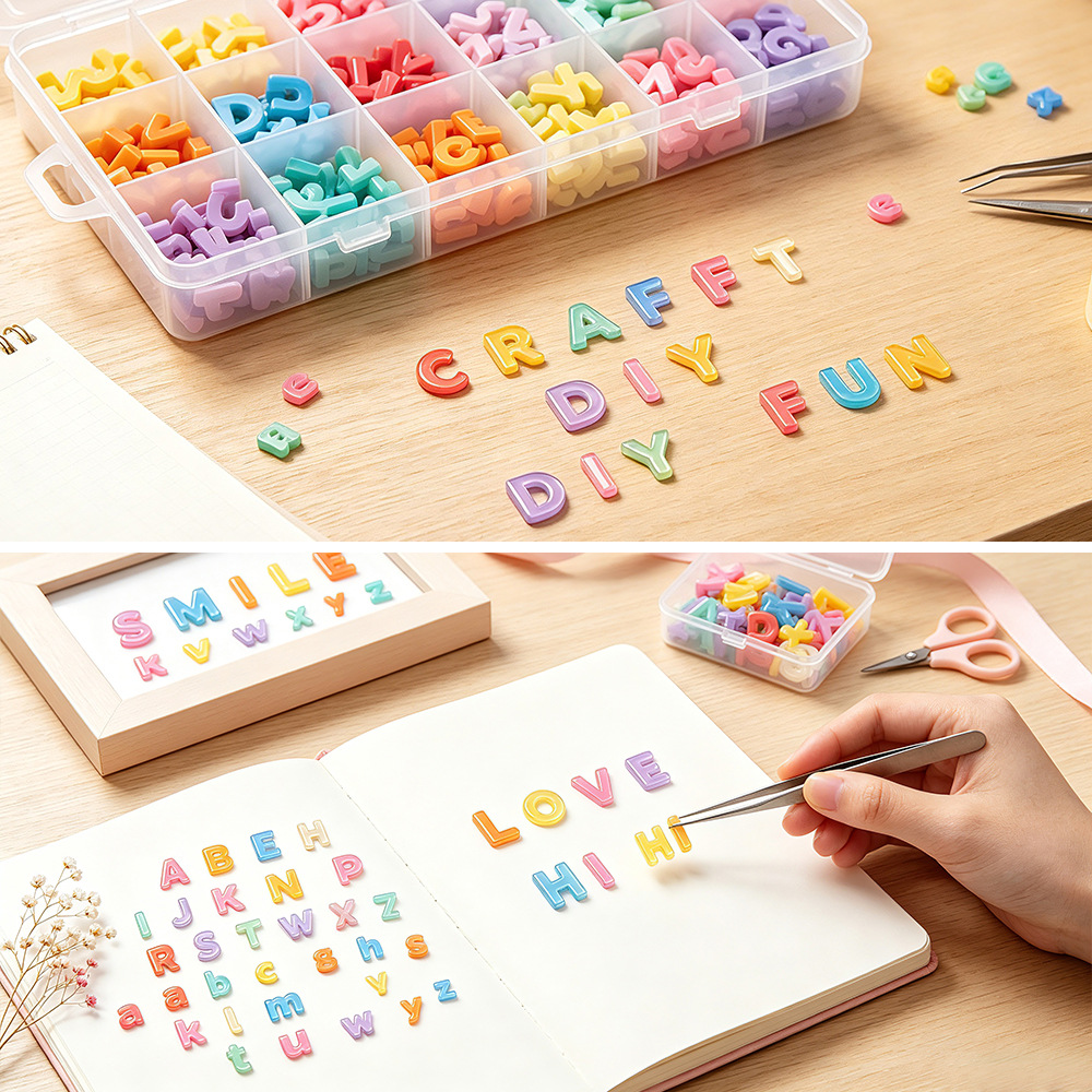 2Pcs Mini Letter Silicone Mold - Resin Jewelry Kit recension och pris