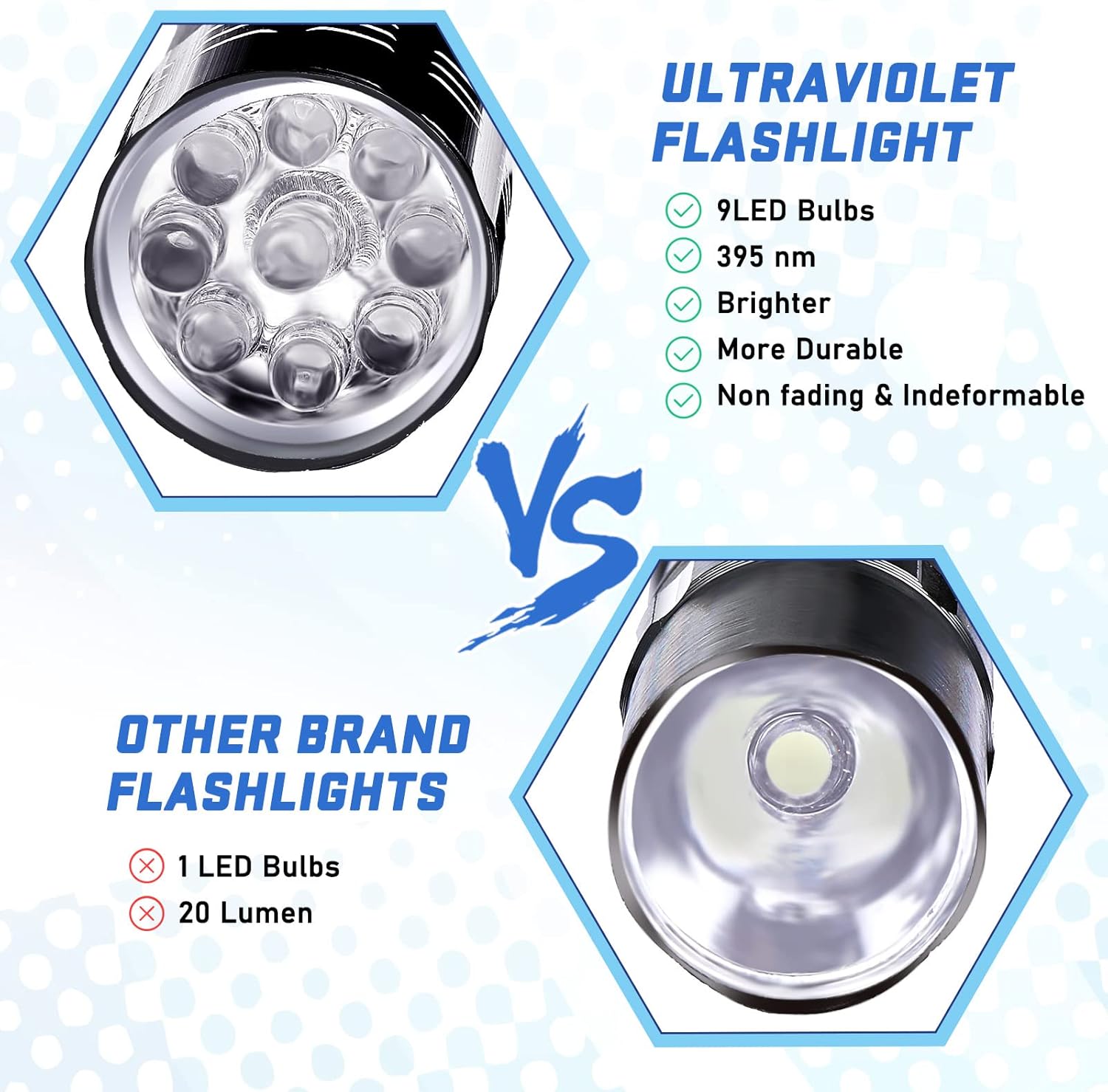 9LED Flashlight  UV Resin Curi - Epoxy Uv Resin Kit recension och pris