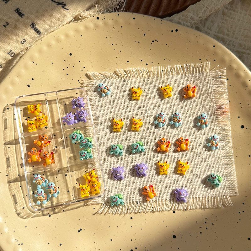 Pokemon nail art accessories,  - Crafting Resin recension och pris
