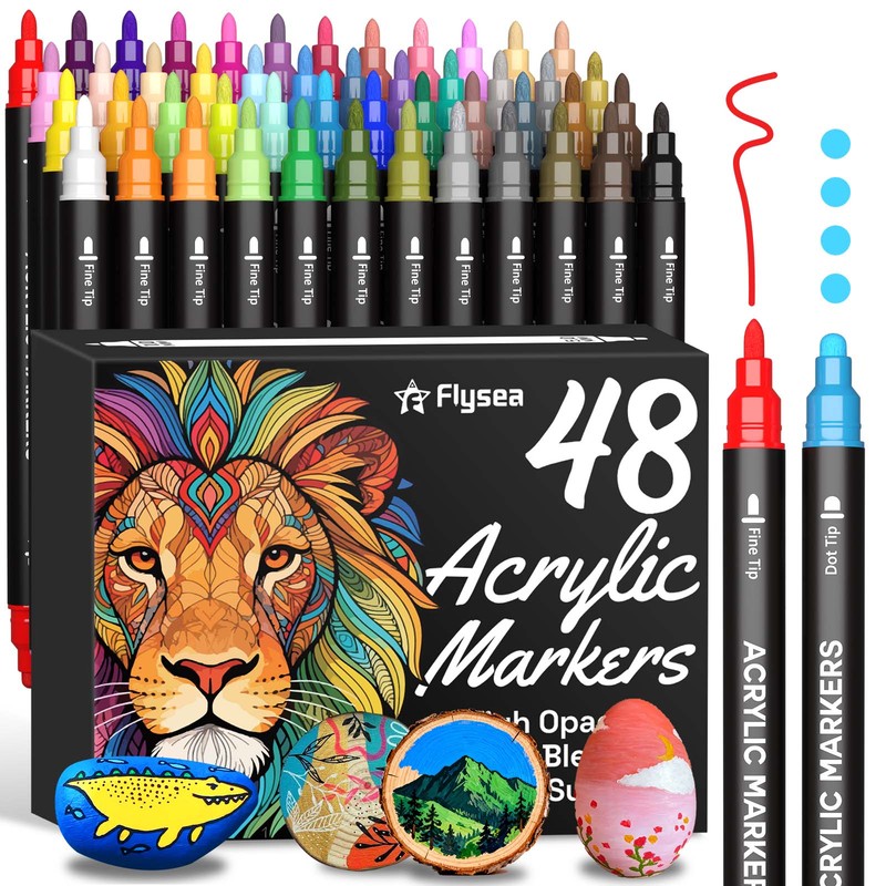 24/36/48 Colors Dual Tip Acryl - Copic Marker Classic recension och pris